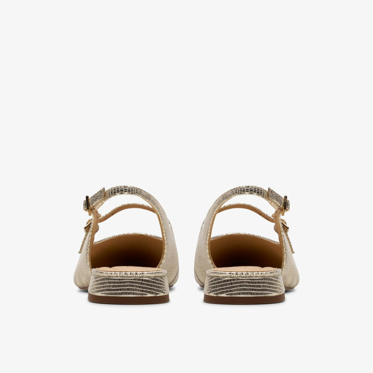 Clarks Women Sensa 15 Shine Champagne Interest