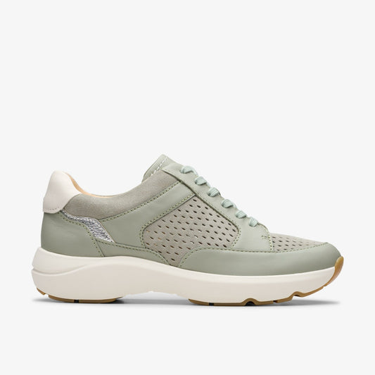 Clarks Women Tivoli Walk Light Green