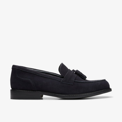 Clarks Men Craft Arlo Step Navy Suede