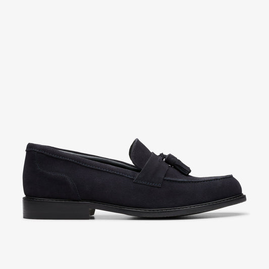 Clarks Men Craft Arlo Step Navy Suede