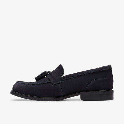 Clarks Men Craft Arlo Step Navy Suede