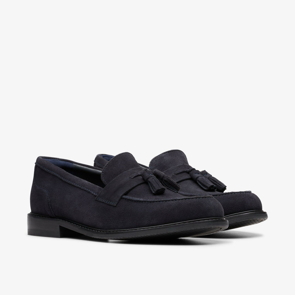 Clarks Men Craft Arlo Step Navy Suede