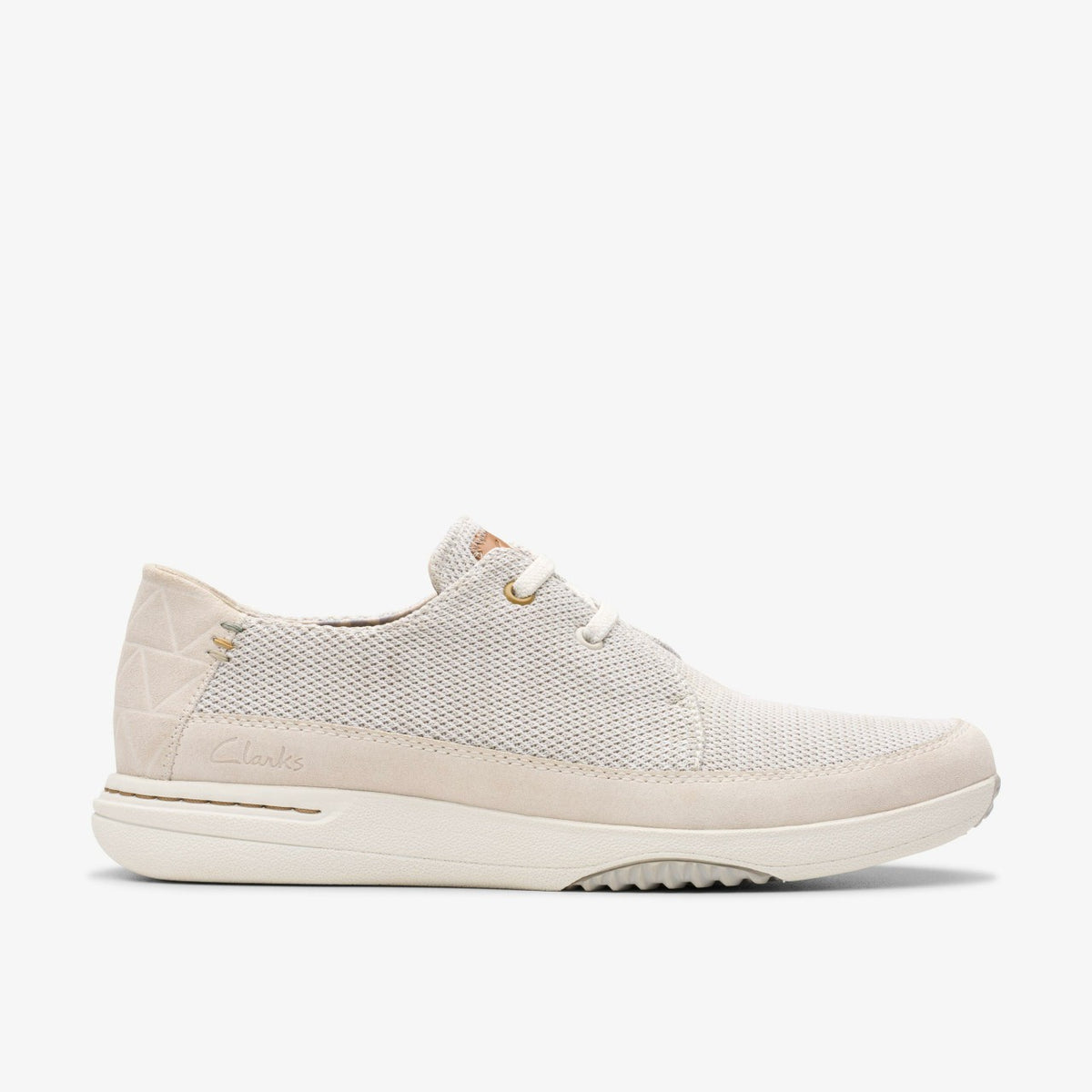 Clarks Men Easeway Lace White Combination