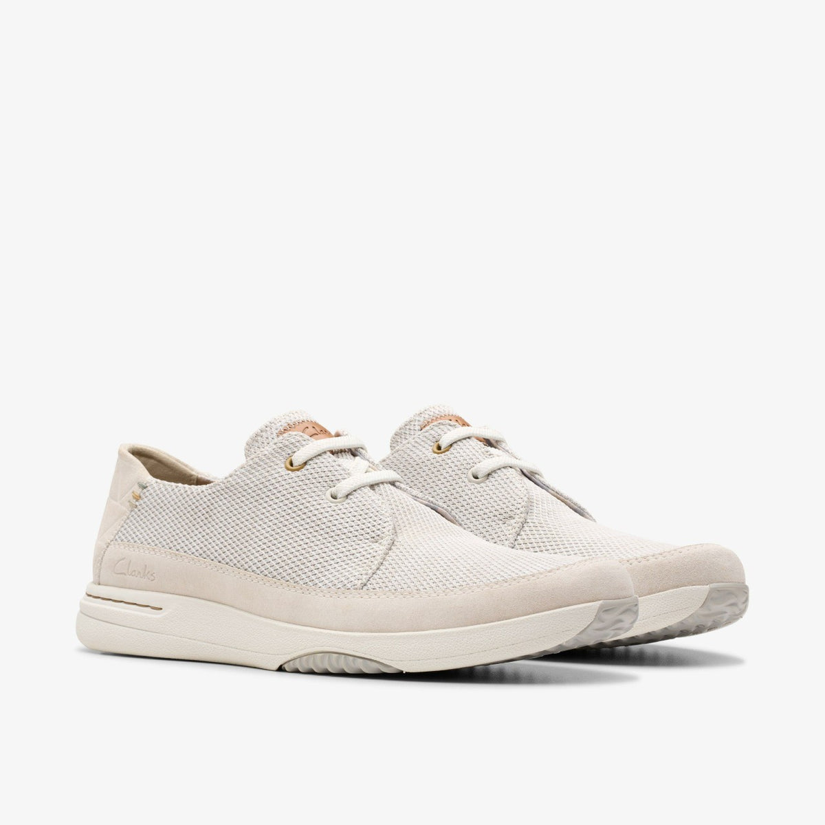 Clarks Men Easeway Lace White Combination