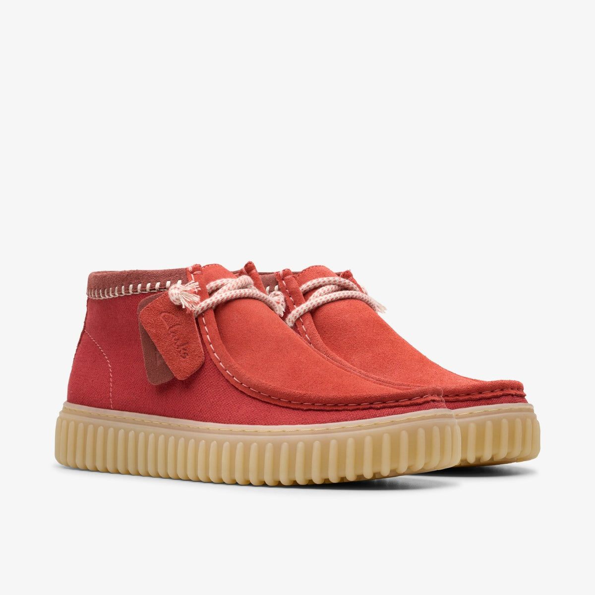 Clarks Men Torhill Hi Red Combination