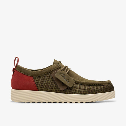 Clarks Men Wallabee FTR 2 Lo Olive Combination