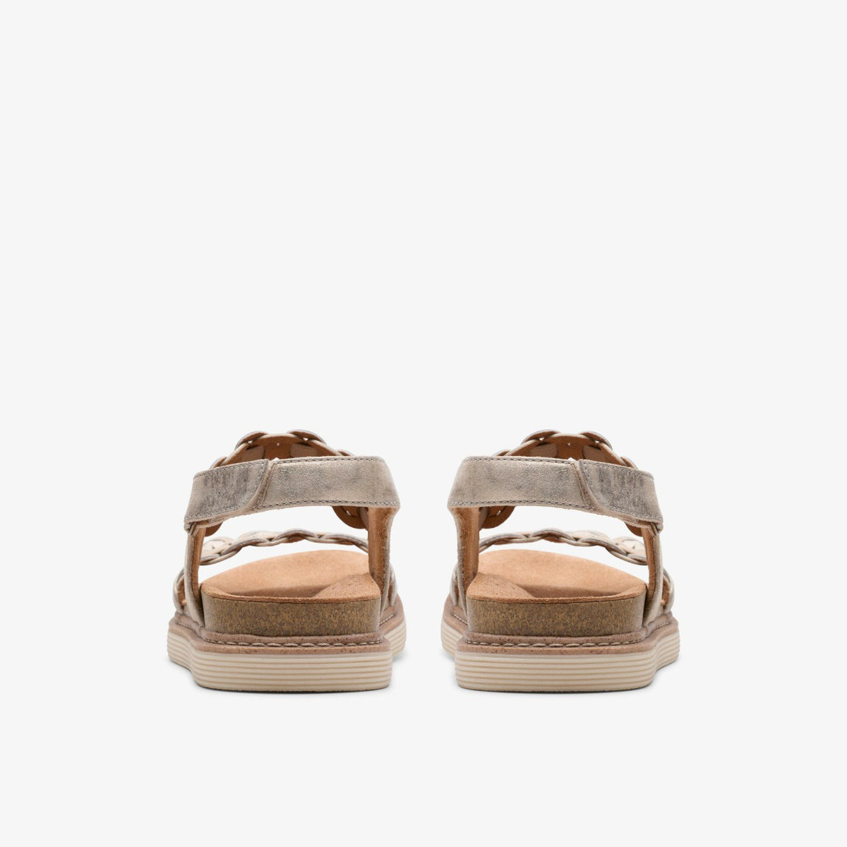 Clarks Women Arwell Glide Metallic Combination