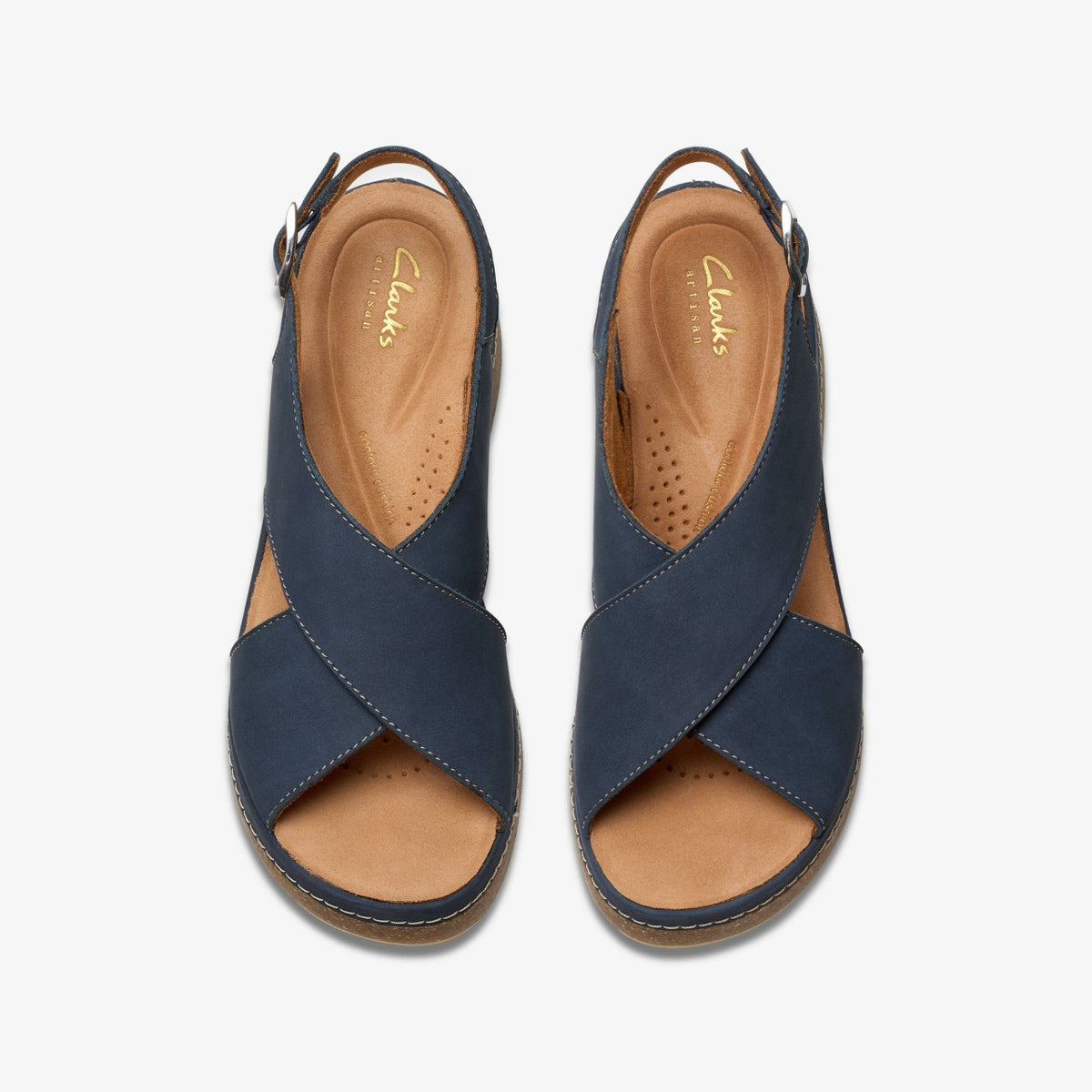 Clarks Women Kassanda Step Navy Nubuck