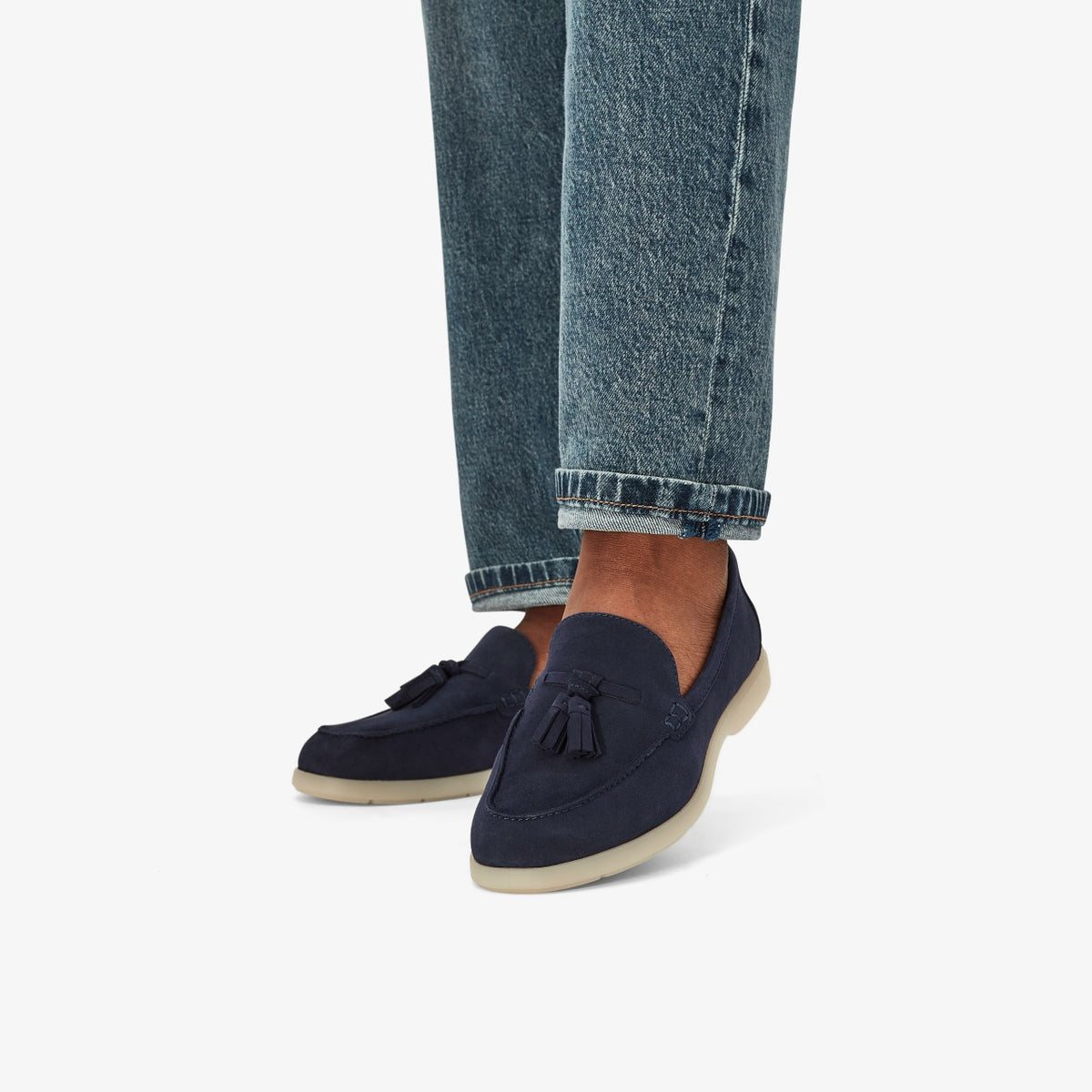 Clarks Women Narini Edge Navy Suede