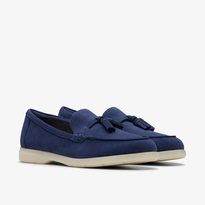 Clarks Women Narini Edge Navy Suede