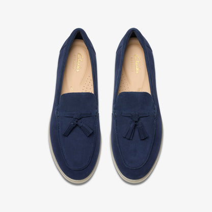 Clarks Women Narini Edge Navy Suede