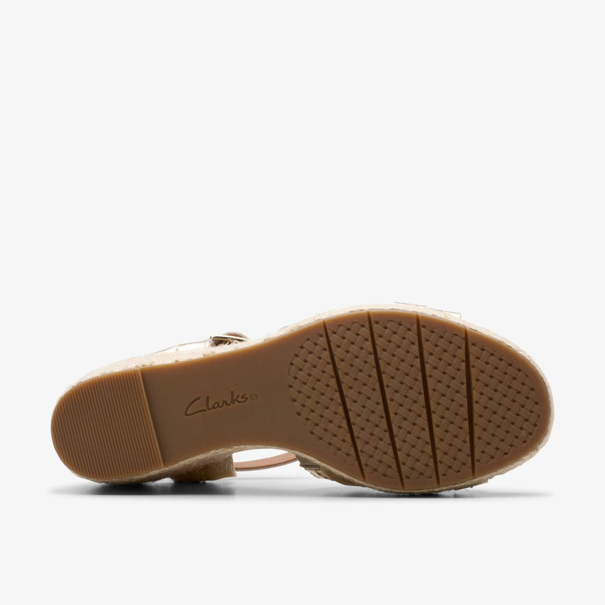 Clarks Women Sabina Strap Champagne