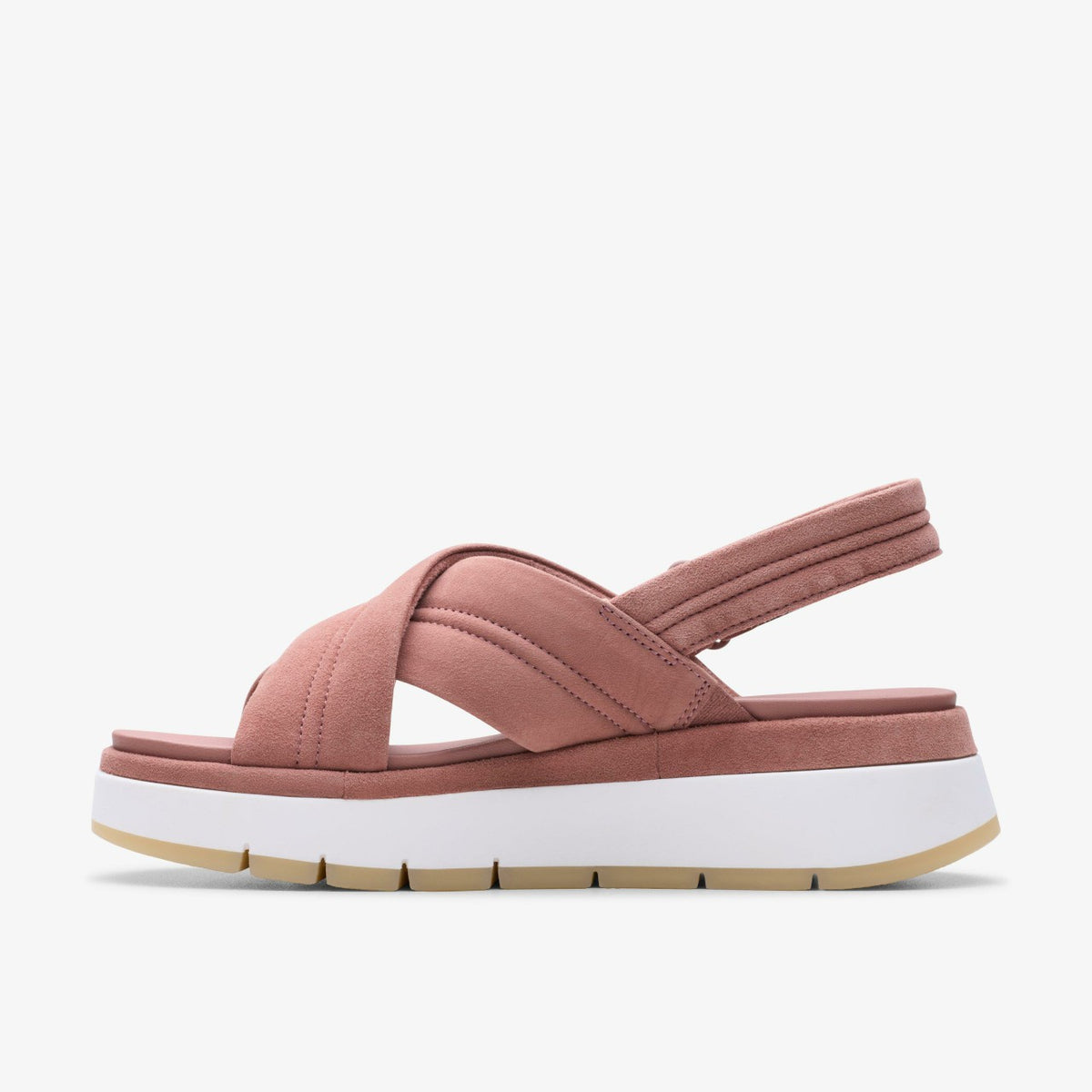 Clarks Women Tuscan Cross Mauve Suede