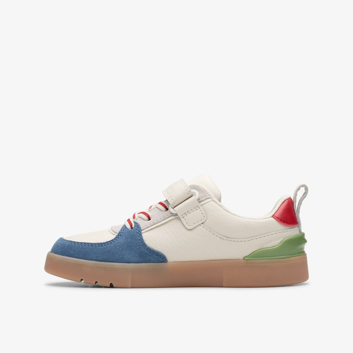 Clarks Kids Oslo Vibe Kid White/Blue