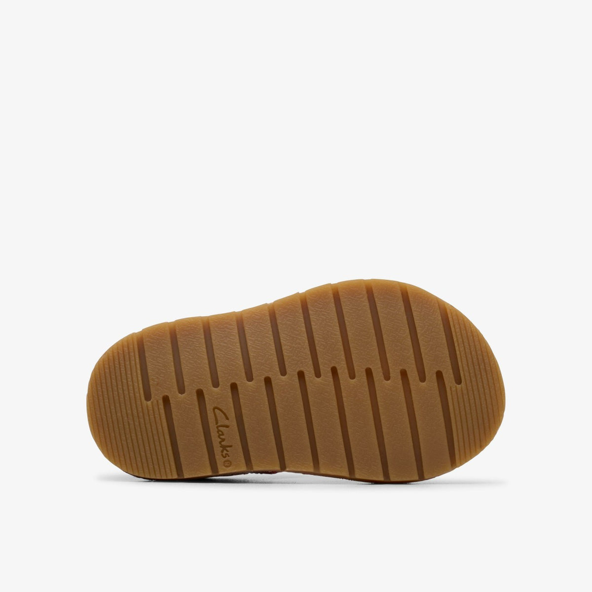 Clarks Kids Playsun Toddler Red Leather