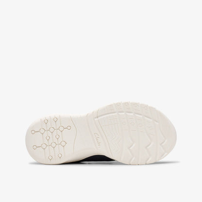 Clarks Kids Feather Ath Kid Navy