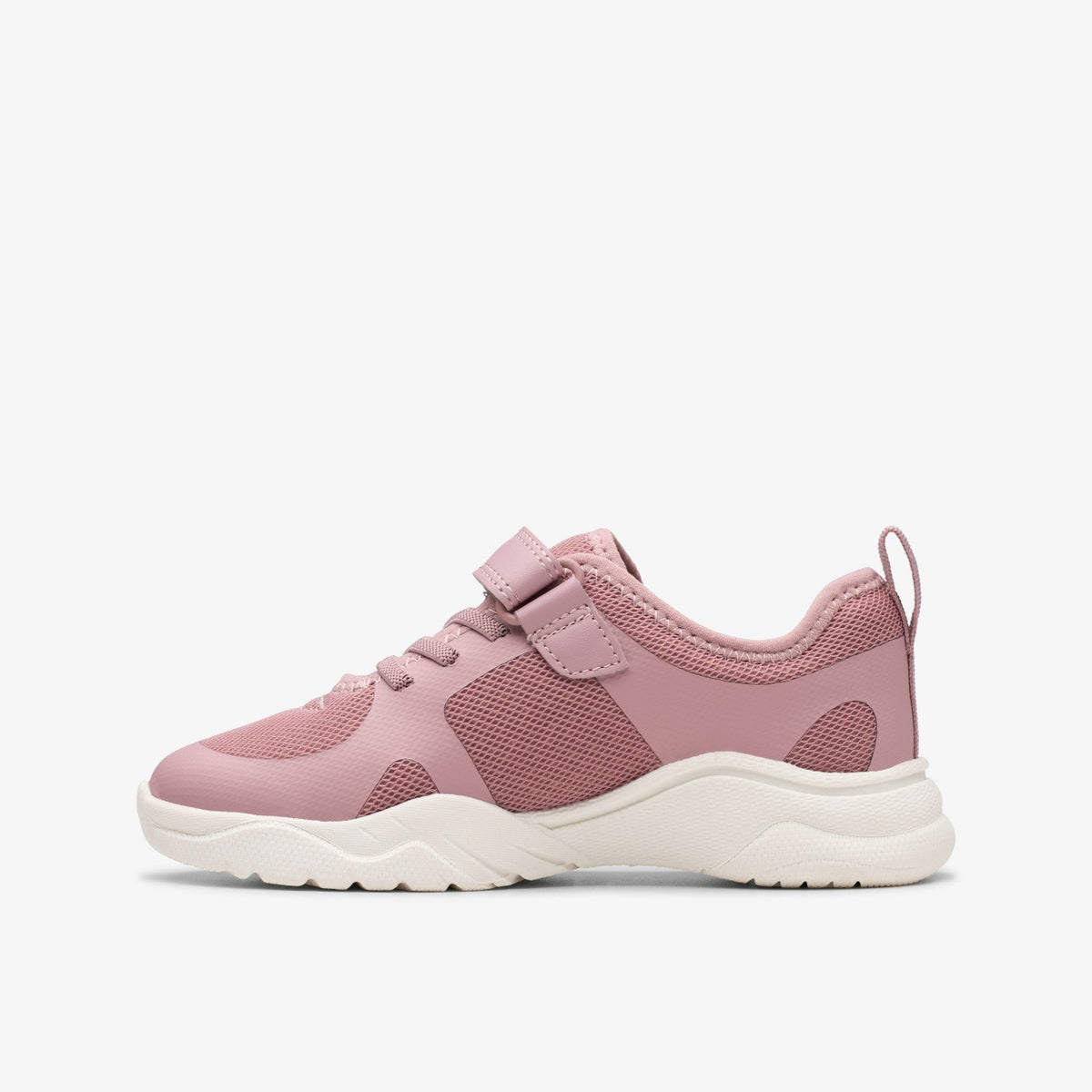 Clarks Kids Feather Ath Kid Dusty Pink