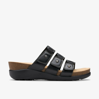 Clarks Women Calenne Lily Black Leather