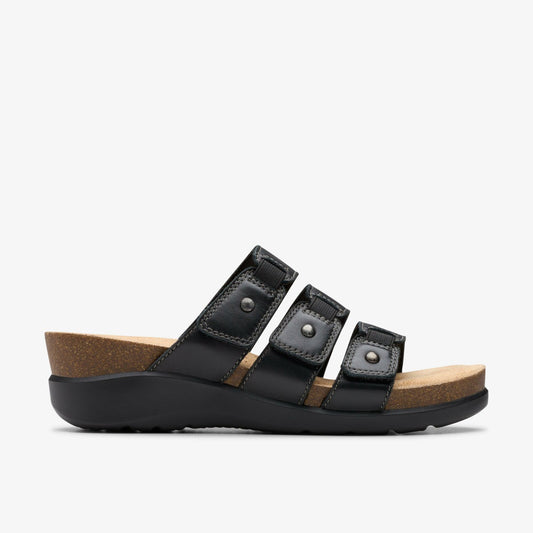 Clarks Women Calenne Lily Black Leather