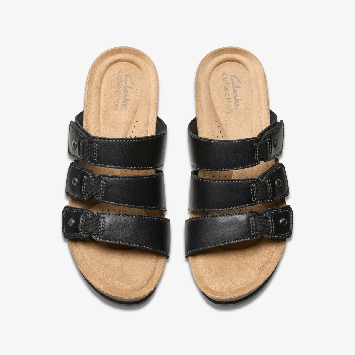 Clarks Women Calenne Lily Black Leather