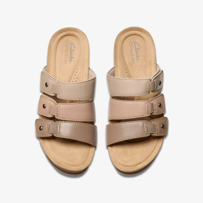 Clarks Women Calenne Lily Sand Multicolour