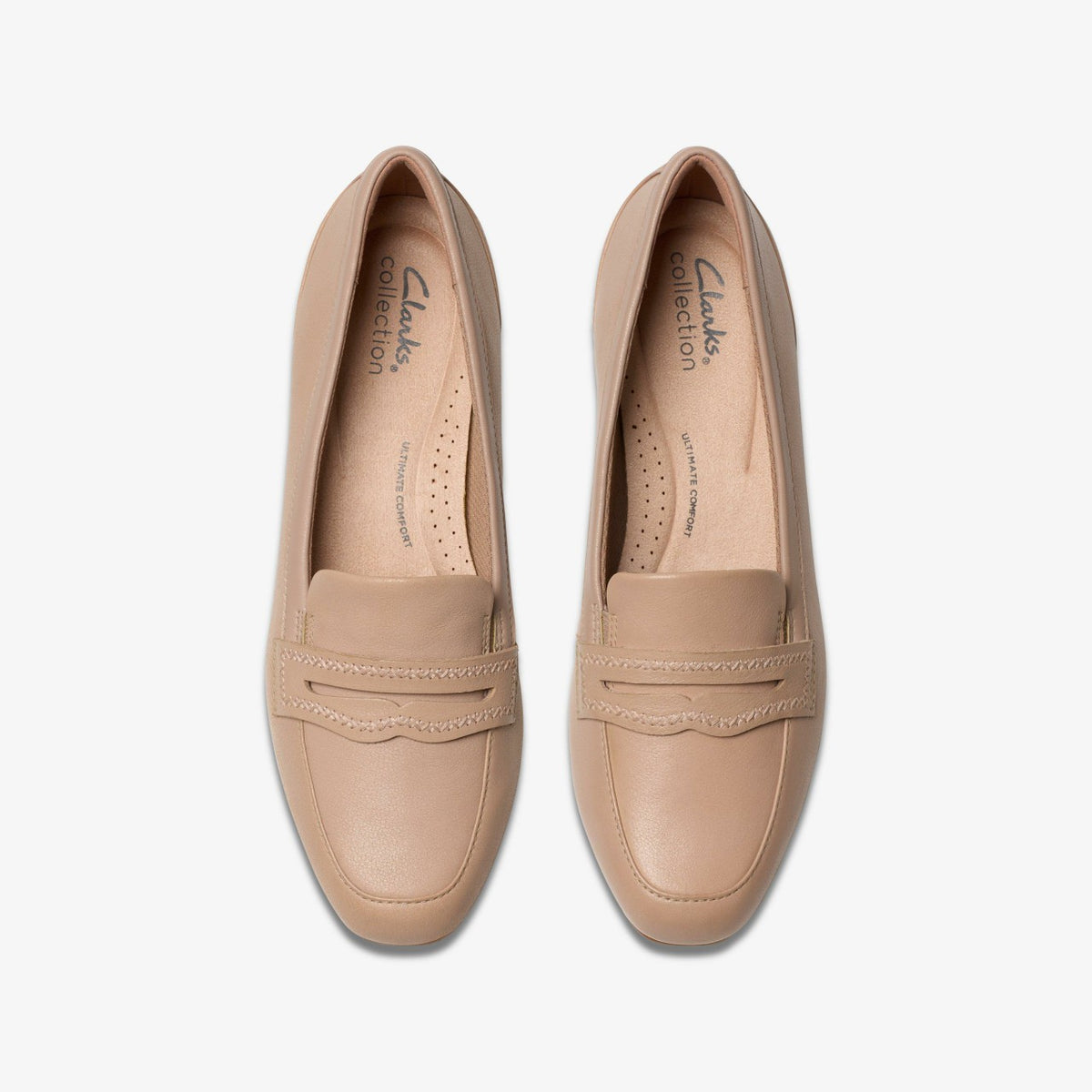 Clarks Women Juliet Top Beige Leather
