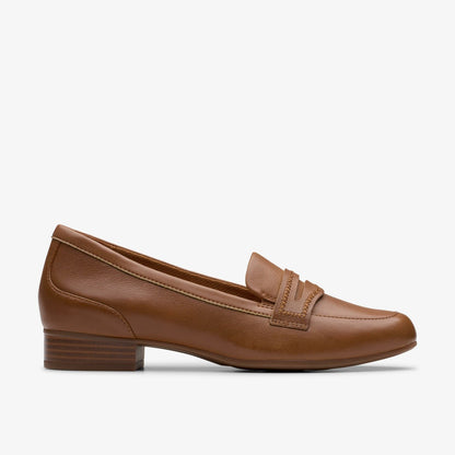Clarks Women Juliet Top Tan Leather