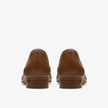 Clarks Women Juliet Top Tan Leather