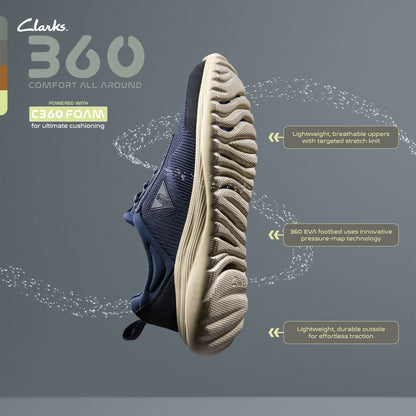 Clarks Men LT 360 Lo Navy Combination