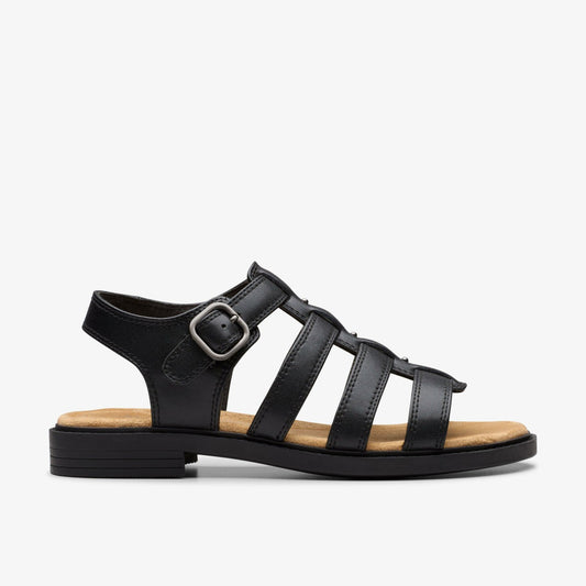 Clarks Women Trivanni Lux Black Leather