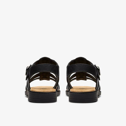 Clarks Women Trivanni Lux Black Leather