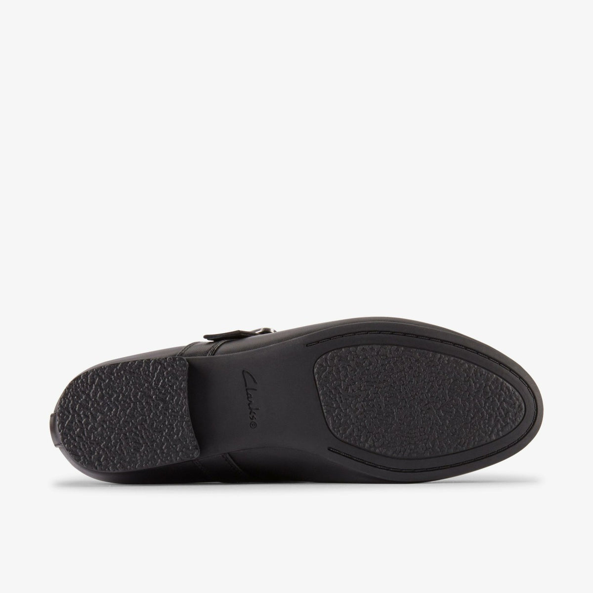 Clarks Women Fawna Bar Black Leather