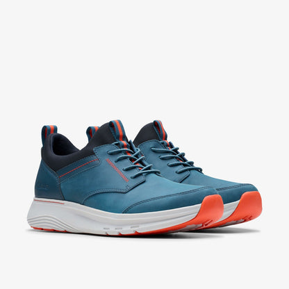 Clarks Men Motion Trek EZ Teal Combination