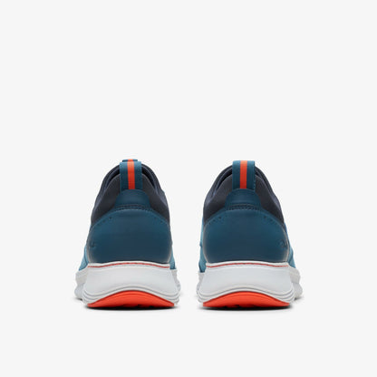 Clarks Men Motion Trek EZ Teal Combination