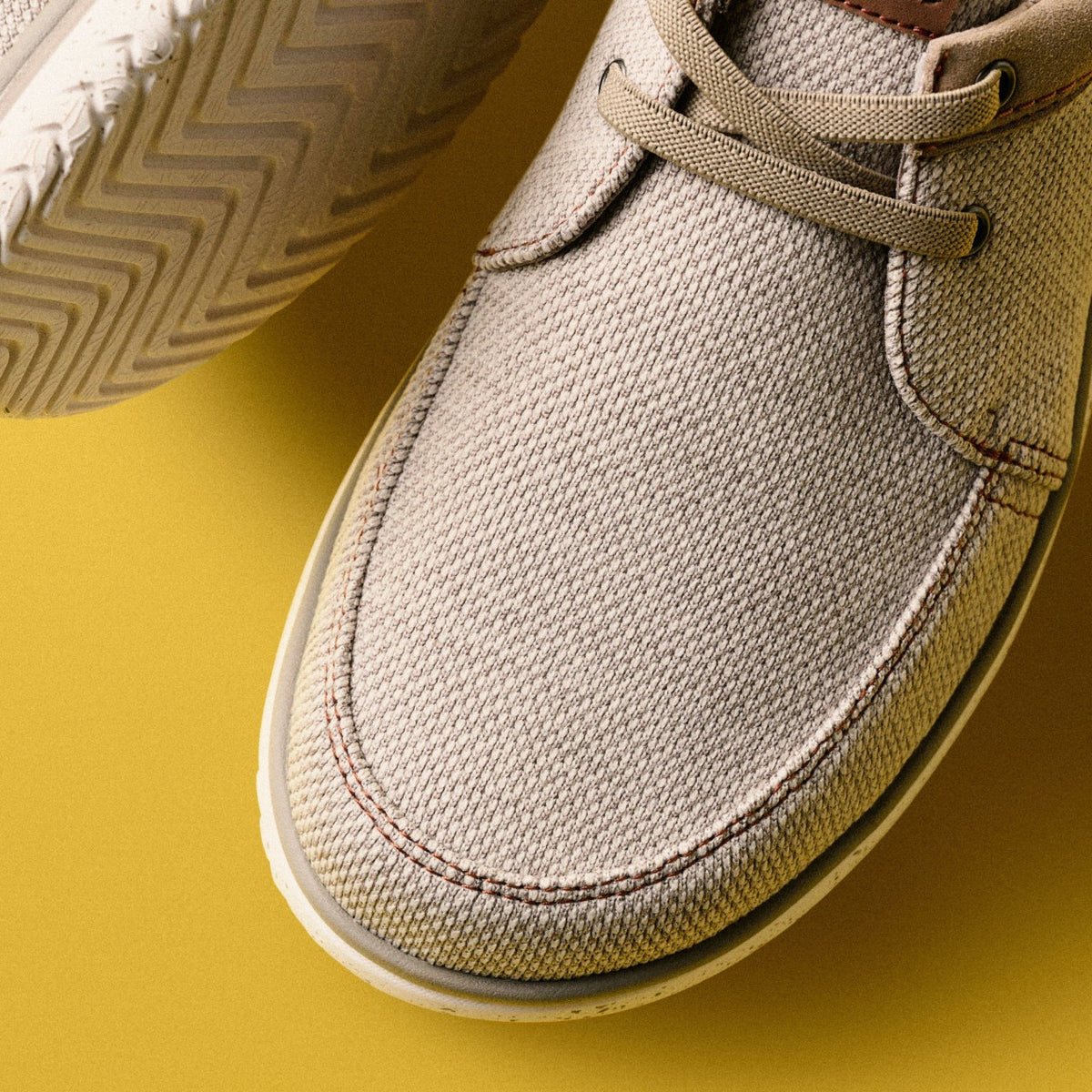 Clarks Men Relax Lite Lace Sand Textile