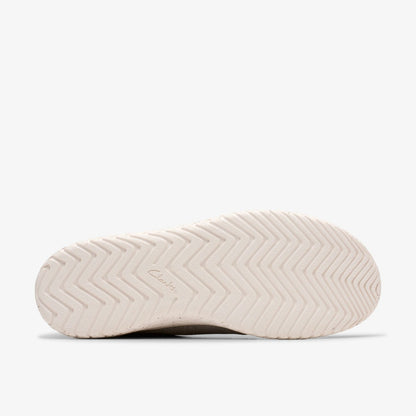 Clarks Men Relax Lite Lace Sand Textile