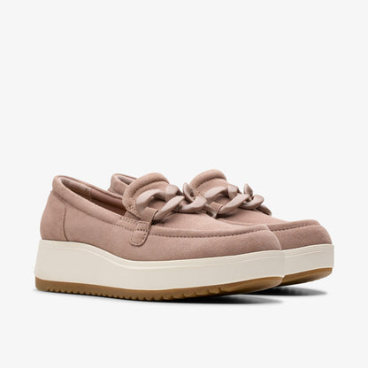 Clarks Women Zylah May Mauve Suede