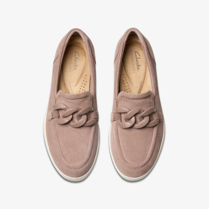 Clarks Women Zylah May Mauve Suede