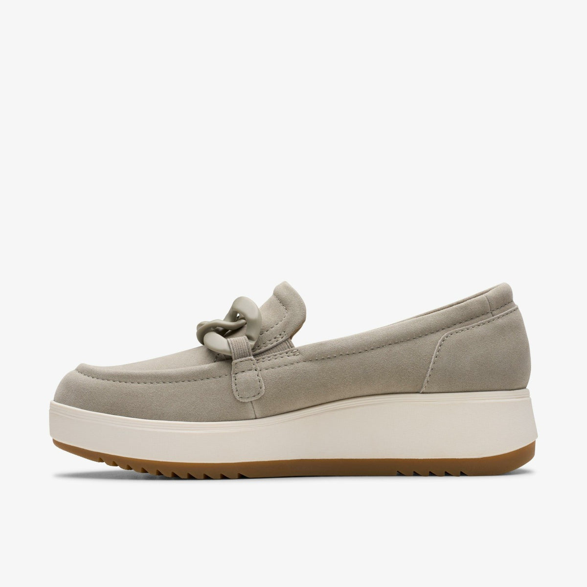 Clarks Women Zylah May Stone Suede