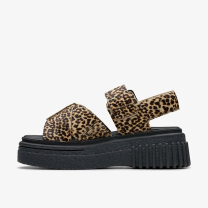 Clarks Women Evamar Wish Leopard Print