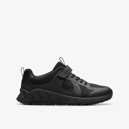 Clarks Kids Selva Edge Kid Black