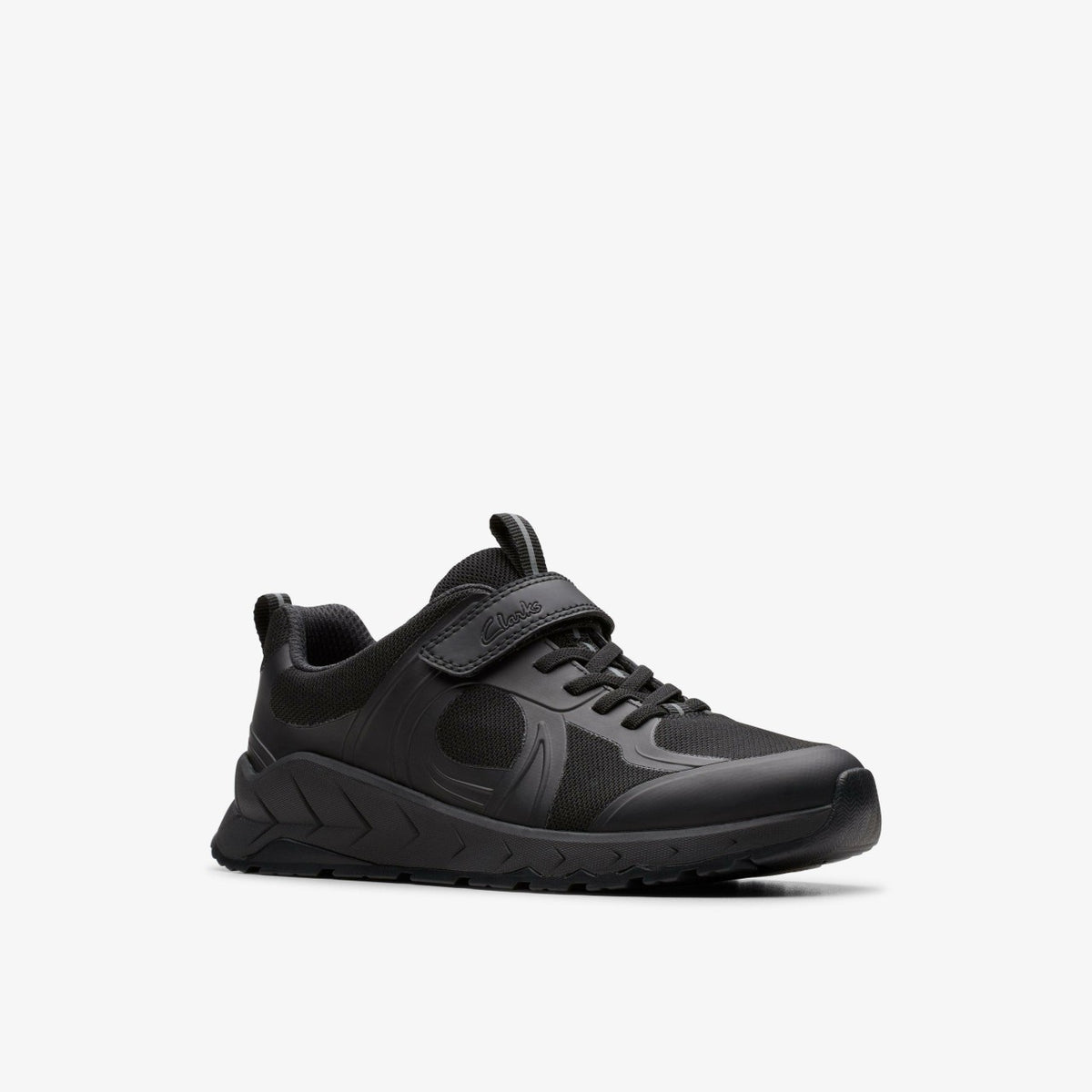 Clarks Kids Selva Edge Kid Black