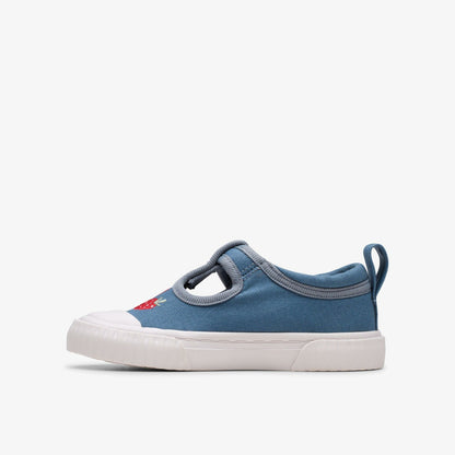 Clarks Kids|Babies Foxing Berry Toddler Blue Canvas