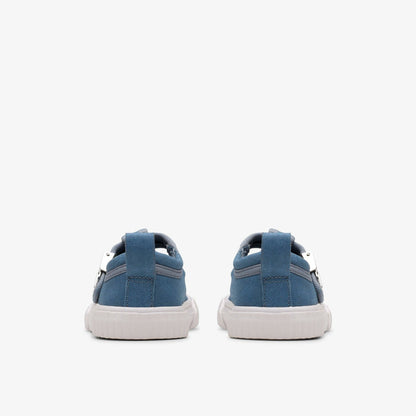 Clarks Kids|Babies Foxing Berry Toddler Blue Canvas