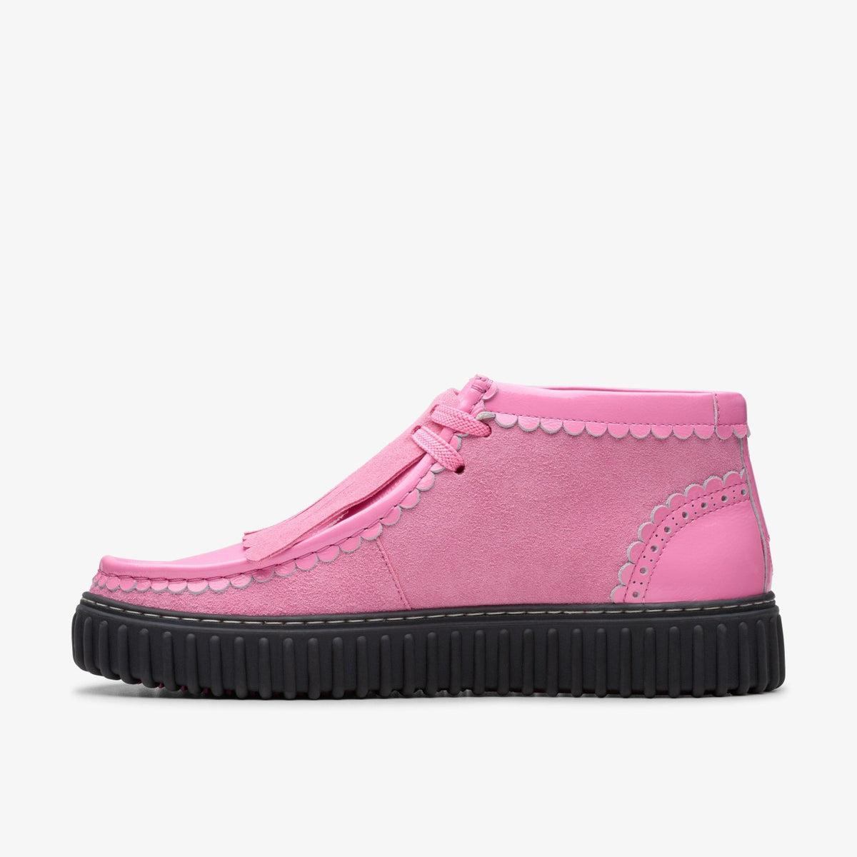 Clarks Men Torhill Heart Pink Combination