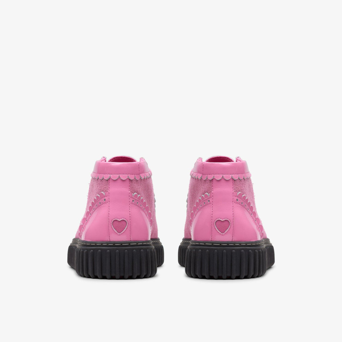 Clarks Men Torhill Heart Pink Combination