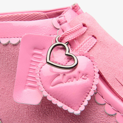 Clarks Men Torhill Heart Pink Combination