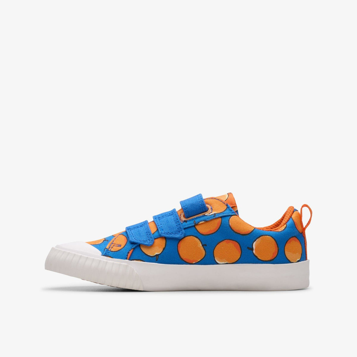 Clarks Kids Roald Dahl James & the Giant Peach Foxing Air Kid Blue Canvas