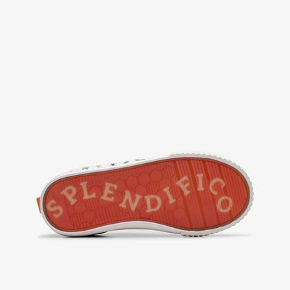 Clarks Kids Roald Dahl James & the Giant Peach Foxing Air Kid Blue Canvas