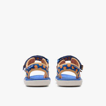 Clarks Kids Roald Dahl James & the Giant Peach Surfing Air Kid Blue